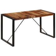 Tavolo da Pranzo 140x70x75 cm in Legno Massello di Sheesham