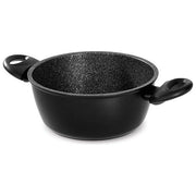 Barazzoni Casseruola Granitica Extra Induction, 28 cm, Nera