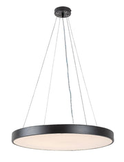 Plafoniera LED 60W dimmer telecomando Tesia Rabalux nera