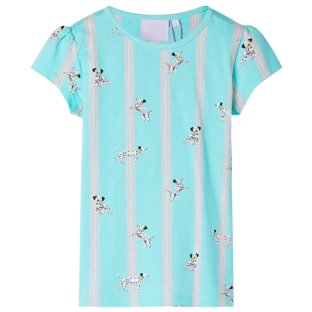 Pigiama da Bambina a Maniche Corte Ecru 128 CFW1150766