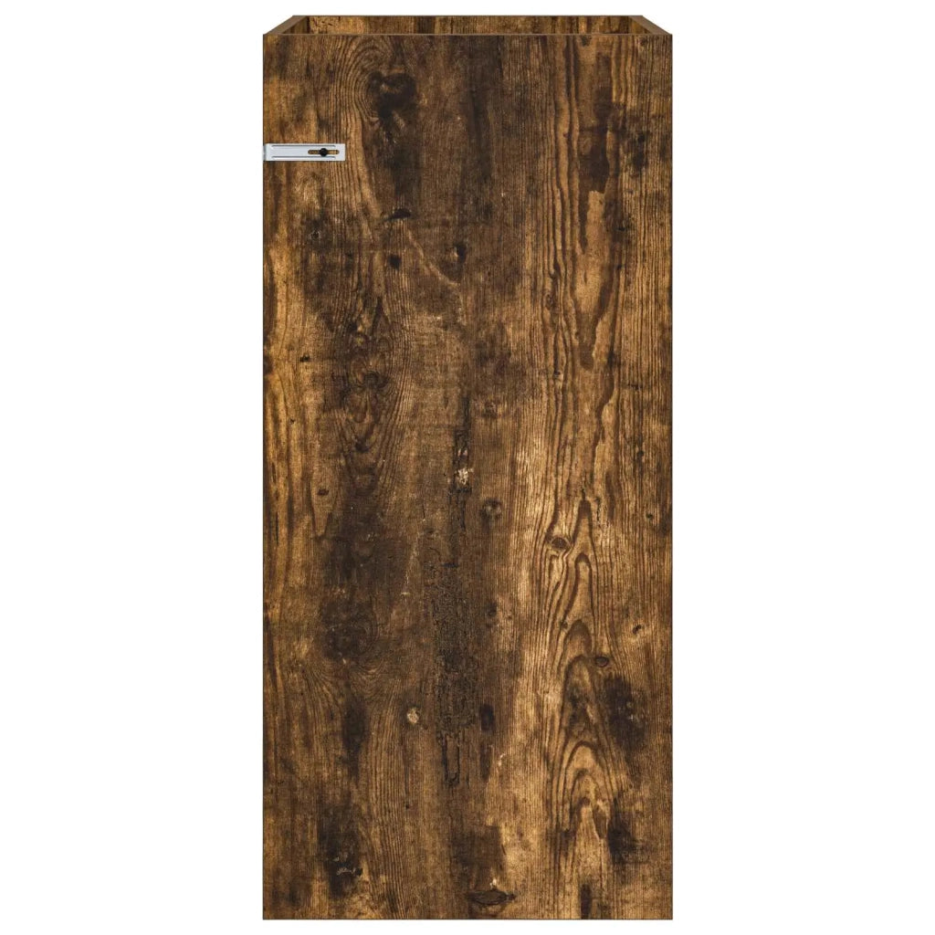 Mobiletto da Bagno Sotto Lavabo Rovere Fumo 56 x 37,5 x 81 cm 890732