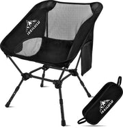 Sedile da Campeggio Leggero da Portare - Massimo Carico 130 kg - Ideale per Esterno, Giardino, Spiaggia, Pesca, Picnic e Viaggi