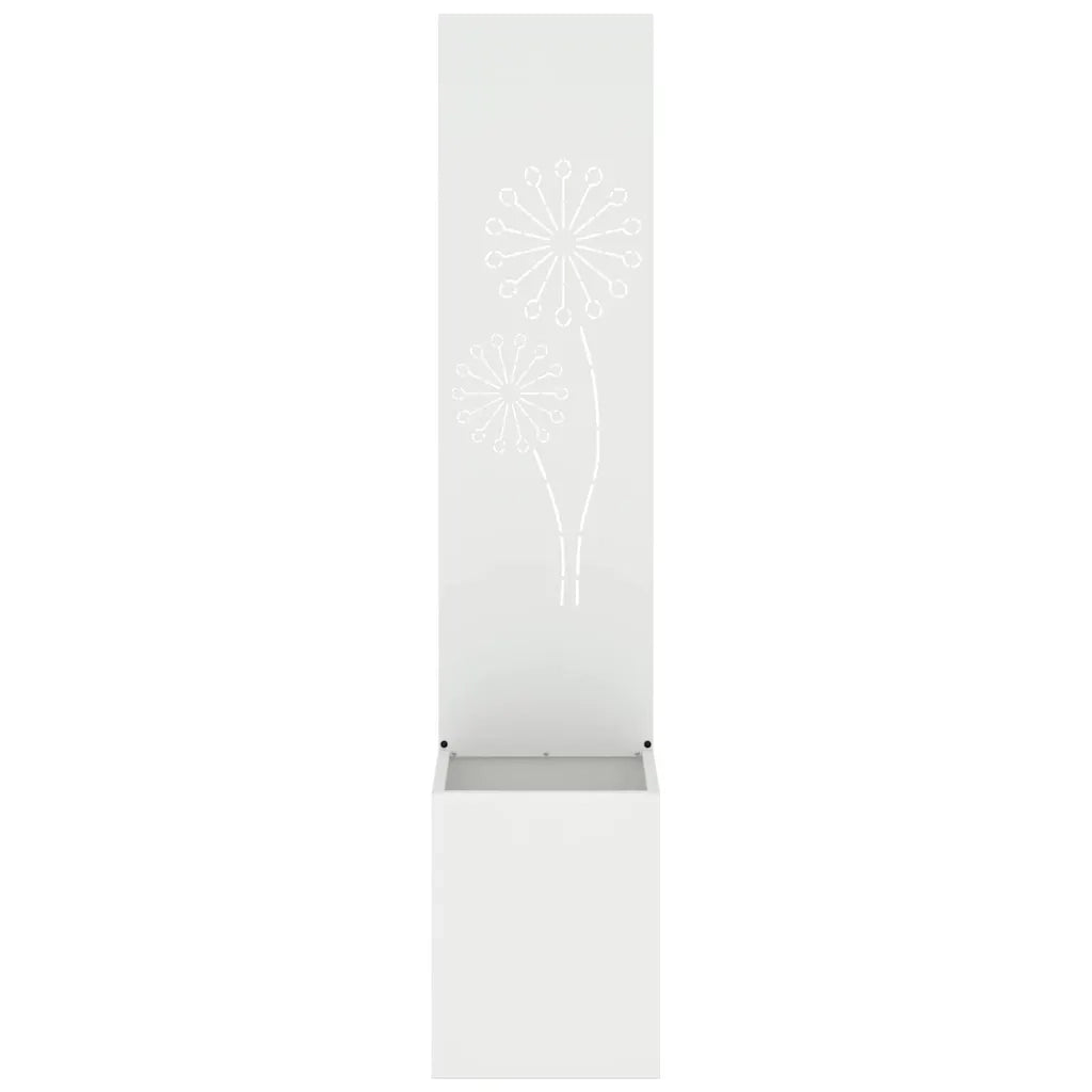 Schermo per privacy in giardino Traforo Bianco 32 x 150 cm CFW3797894