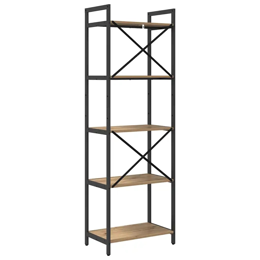 Libreria 5 livelli 56 x 34 x 171 cm Legno ingegnerizzato 883867