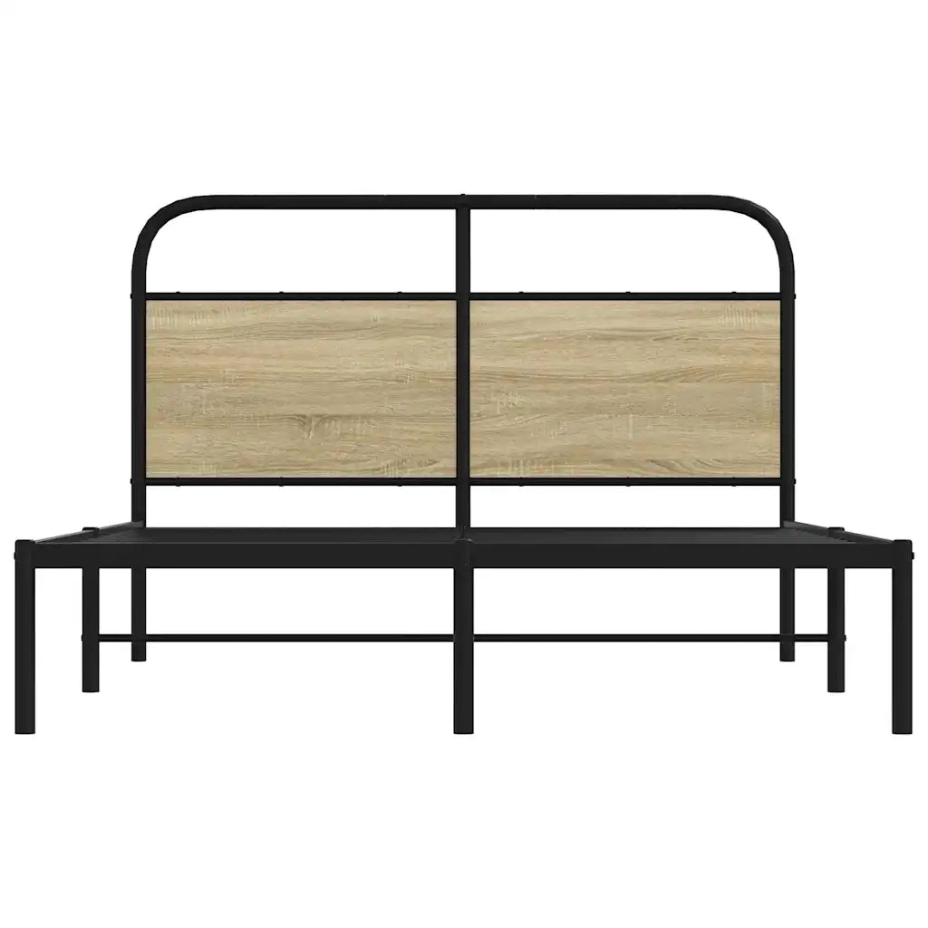Giroletto senza Materasso Rovere Sonoma 120x190cm in Truciolato 4100255