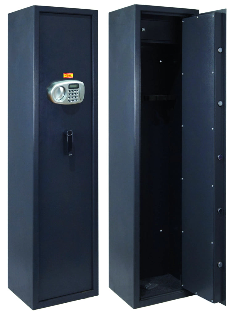 Utilia TOP Security ARMADIO PORTAFUCILI ELETTRONICO 5 Posti mm.340x280x1480 h