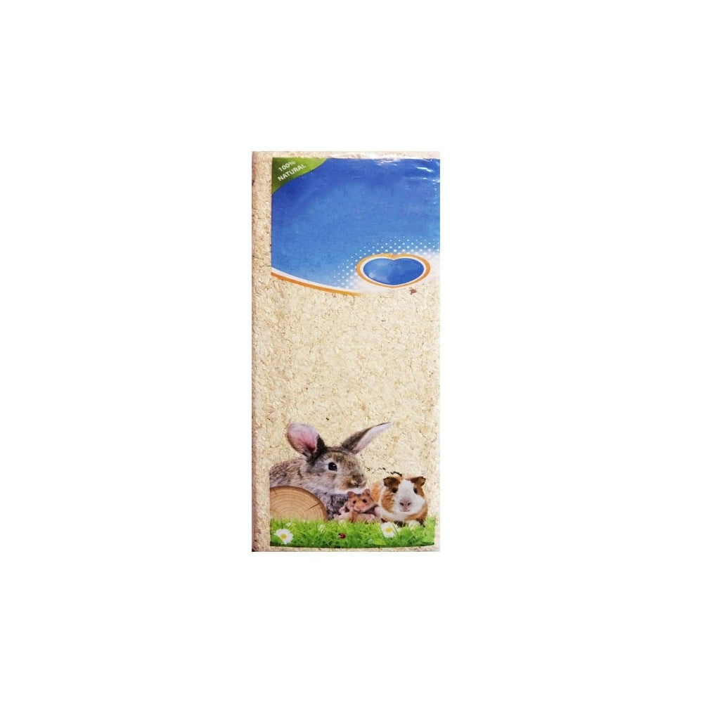 Trade Shop - Trucioli Compressi Polvere 100% Naturale Legno 1kg Assorbenti Per Lettiera -
