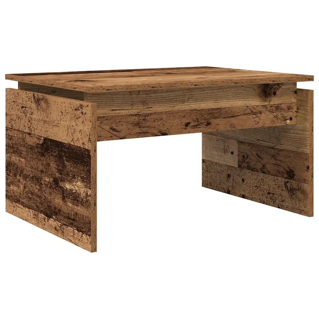 Tavolino da salotto | Tavolino da caff¨¨ | Tavolino da Soggiorno Legno Antico 68x50x38 cm in Truciolato