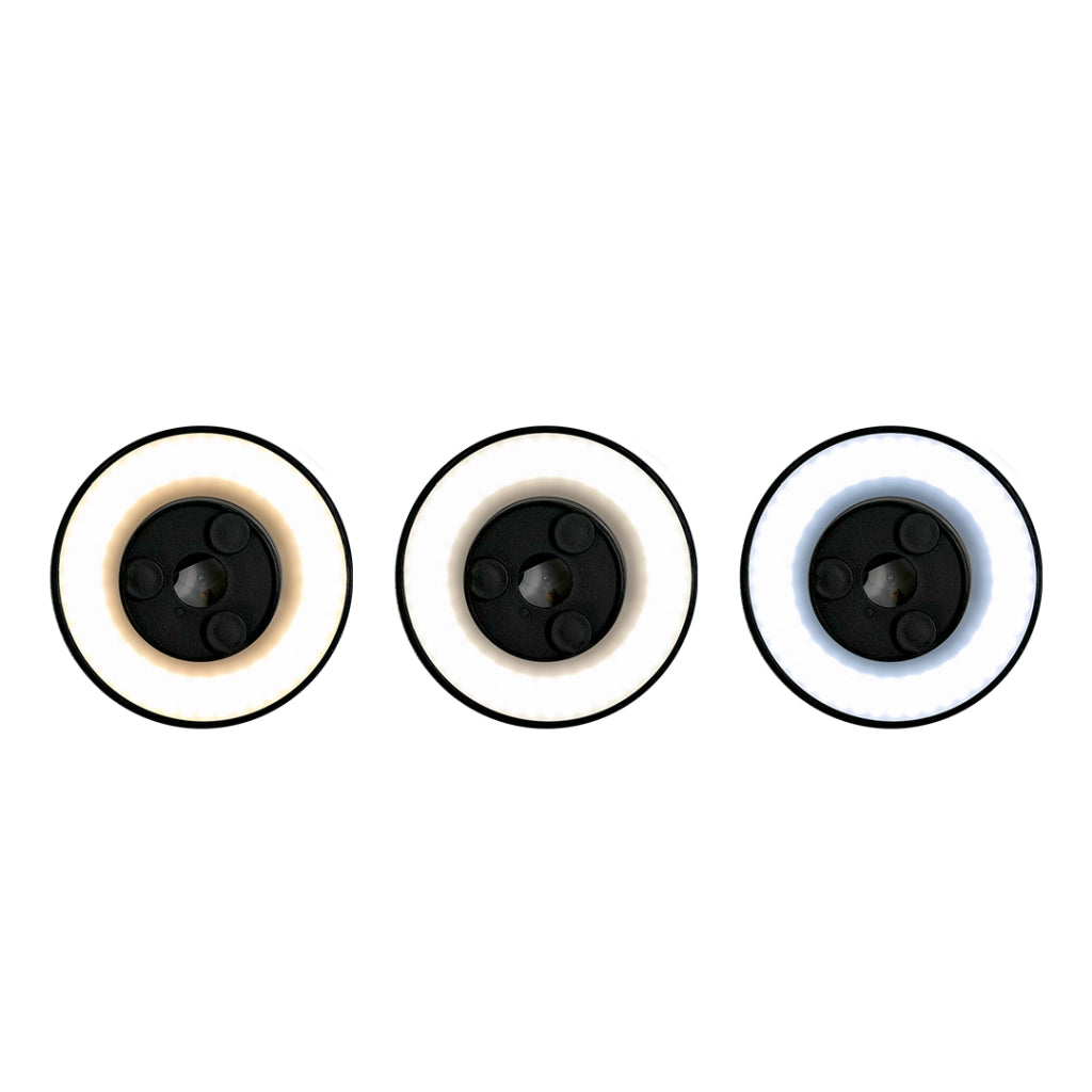 Applique esterno LED nero DISK Ø18 12W CCT IP65 Milagro