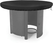 Hoes per griglia, 420D Oxford, disco grill 100cm, impermeabile e resistente all'UV, copertura per griglia rotonda per piastre di fuoco