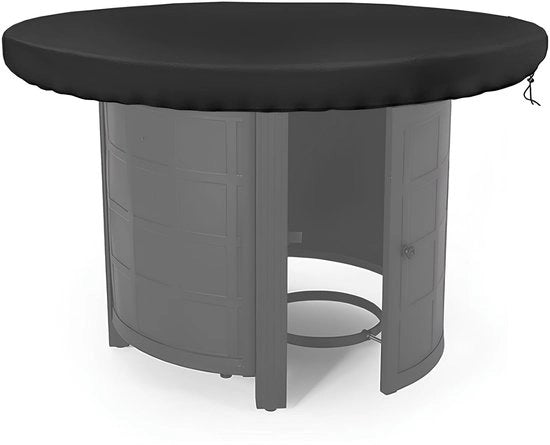 Hoes per griglia, 420D Oxford, disco grill 100cm, impermeabile e resistente all'UV, copertura per griglia rotonda per piastre di fuoco