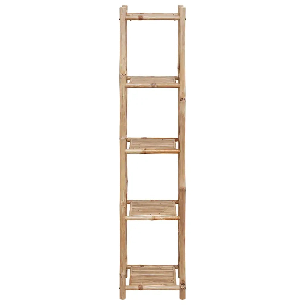 Scaffale a 5 Piani in Legno di Bambù 242493