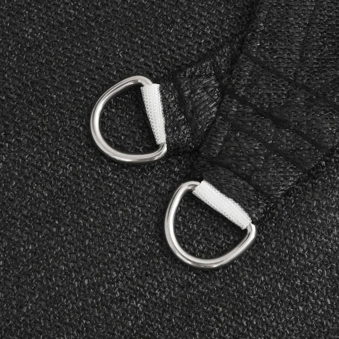 Vela Parasole 160 g/m² Nera 5x6x6 m in HDPE 311758