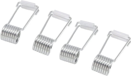 Accessori per serrature, 4 pezzi di veer universale a forma di farfalla per serrarne, veer autoavvolgente, pinze per serrarne e accessori per serrature