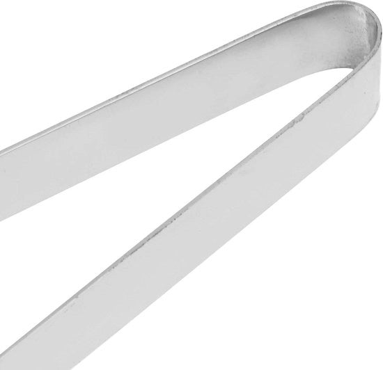 Tong per Gelato a Specchio in Acciaio Inox con Forma a Rombo
