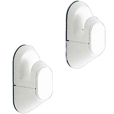APPENDIABITI 'JUNIOR' Colore bianco - confezione 2 pezzi - GEDY