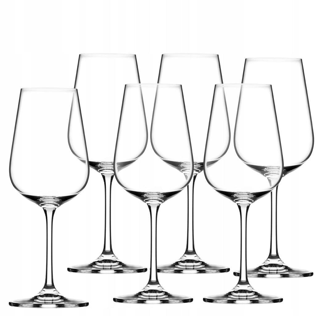 Set di 6 bicchieri da vino bianco KADAX da 360 ml, eleganti