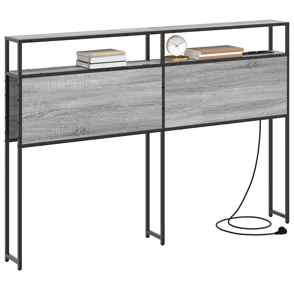 Testata contenitore Grigio sonoma Legno multistrato 859748