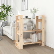 Libreria/Divisorio 80x35x91 cm Legno Massello di Pino 813899