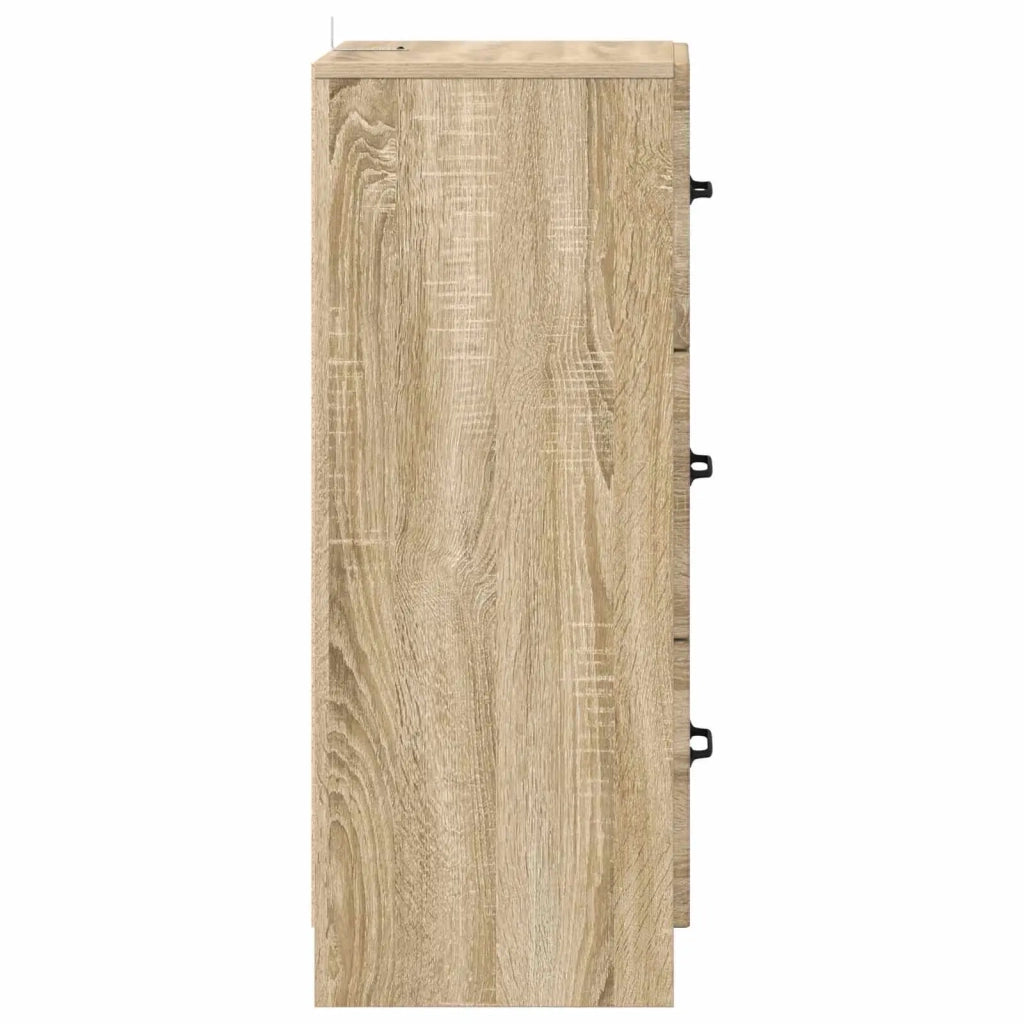 Mobile con Cassetti Rovere Sonoma 33 x 34,5 x 87 cm 895767