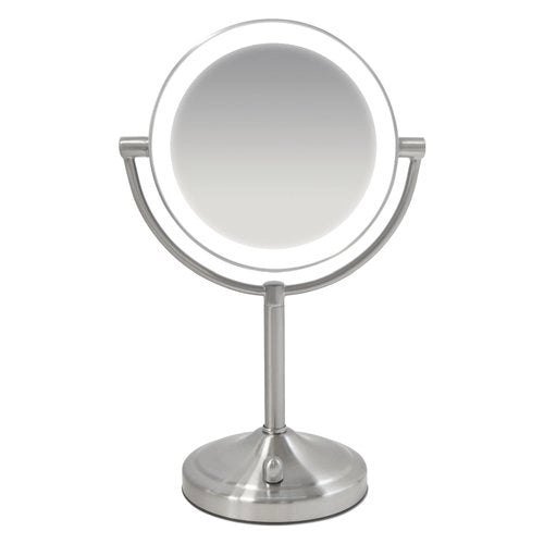 Homedics specchio girevole con ingrandimento x7 e illuminazione a led mir-8150-eu - MIR 8150 EU