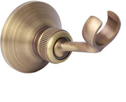 Supporto per asciugamani in ottone di alta qualità - Montaggio a parete - Supporto per asciugamani regolabile - Design antico - Sostenibile - Stile elegante - Finitura - Maniglione per doccia