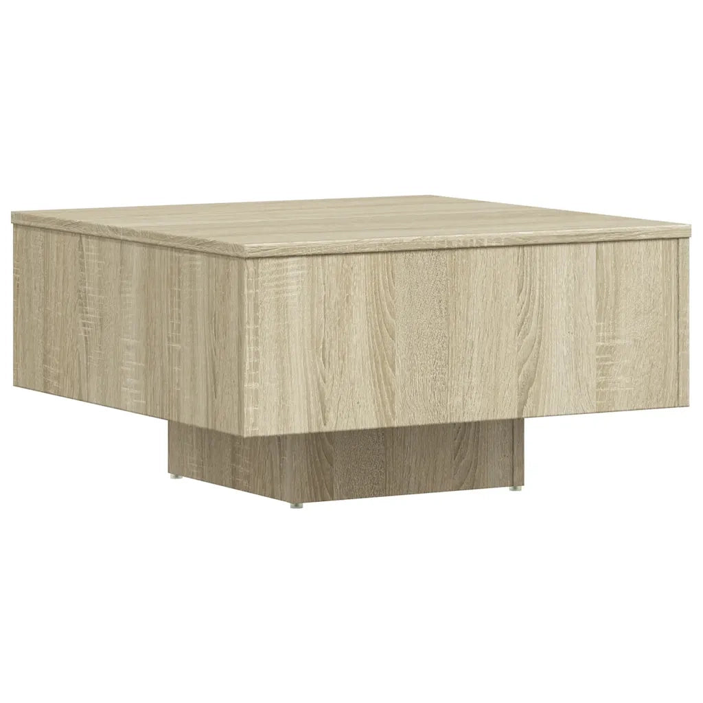 Tavolino da Salotto Rovere Sonoma 60x60x31,5 cm in Truciolato cod mxl 29723
