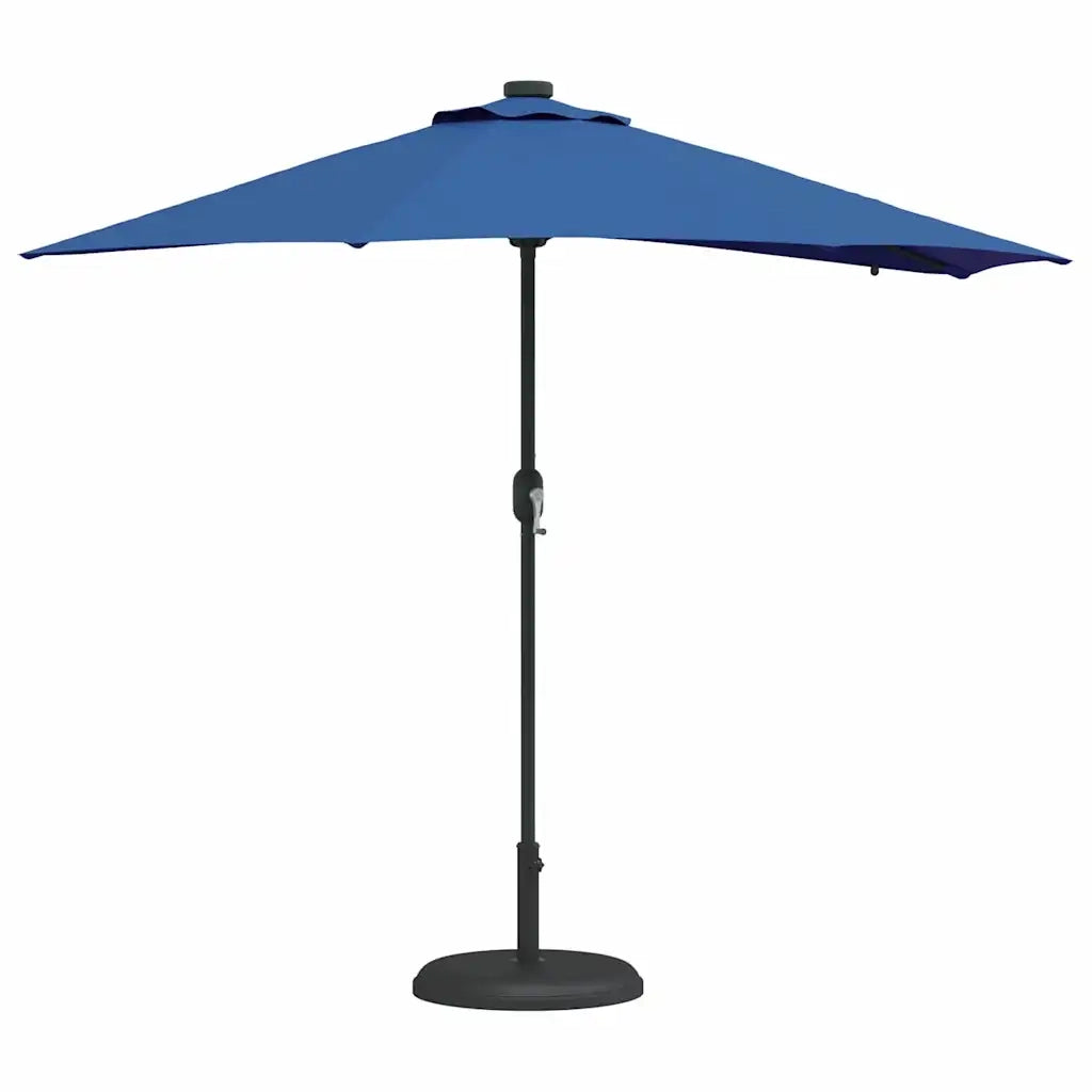 Ombrello da giardino Azzurro 294 x 150 x 223 cm 42003266