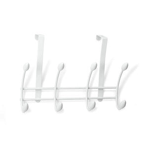 APPENDIABITI DA PORTA INOFIX 4 POSTI BIANCO- 1,0 pz
