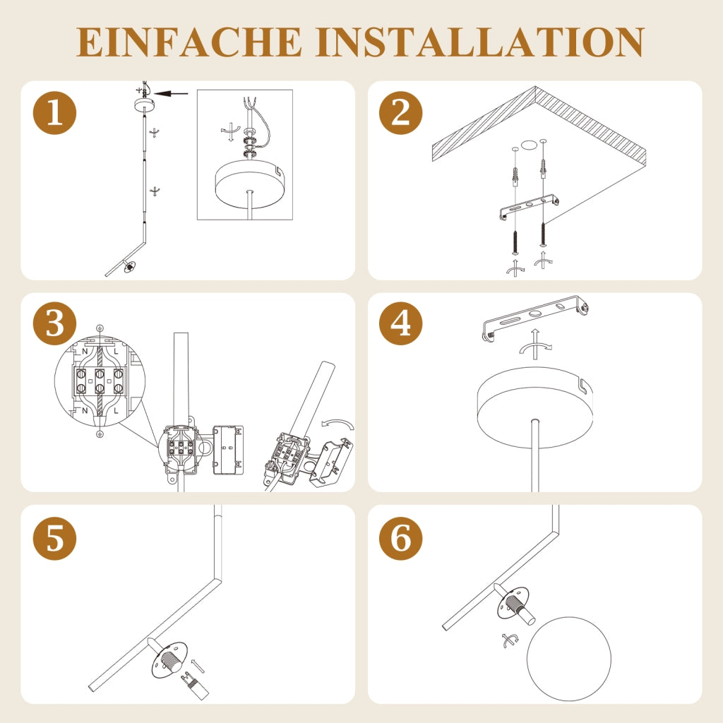ZMH Lampada a Sospensione 1 Luce Vetro G9 Moderna per Camera Soggiorno senza lampadine