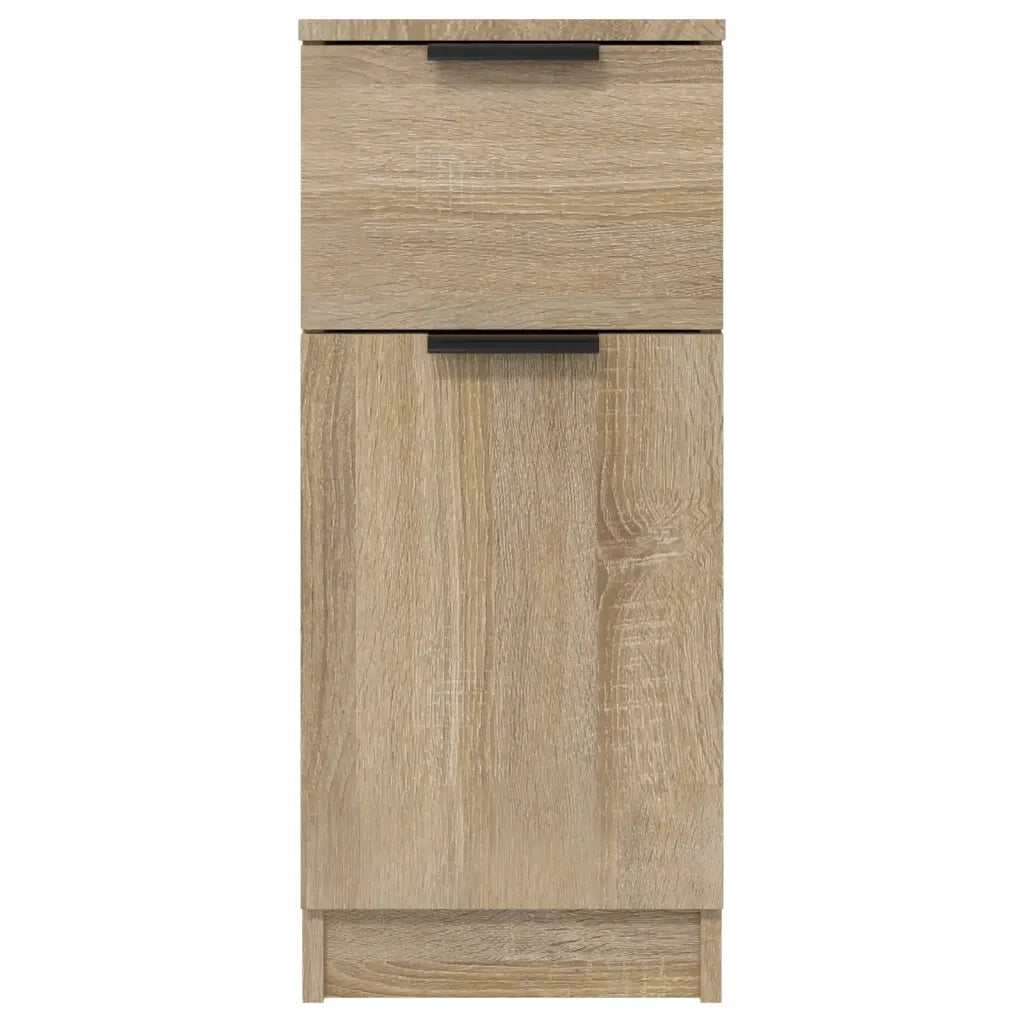 Credenze 2 pz | Madia | Buffet da pranzo | Armadio da pranzo Rovere Sonoma 30x30x70 cm in Legno Multistrato
