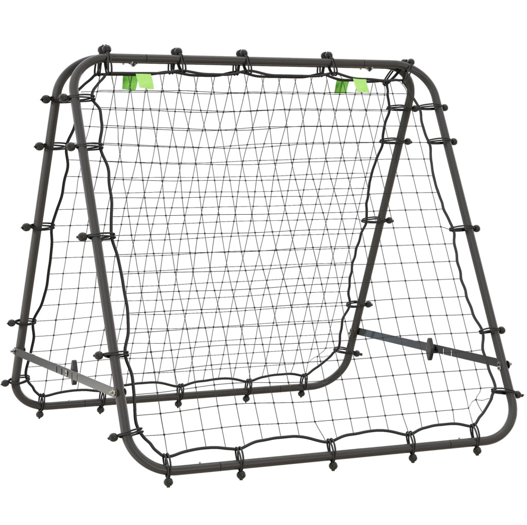 Rete rimbalzante da calcio pieghevole in acciaio 100 cm