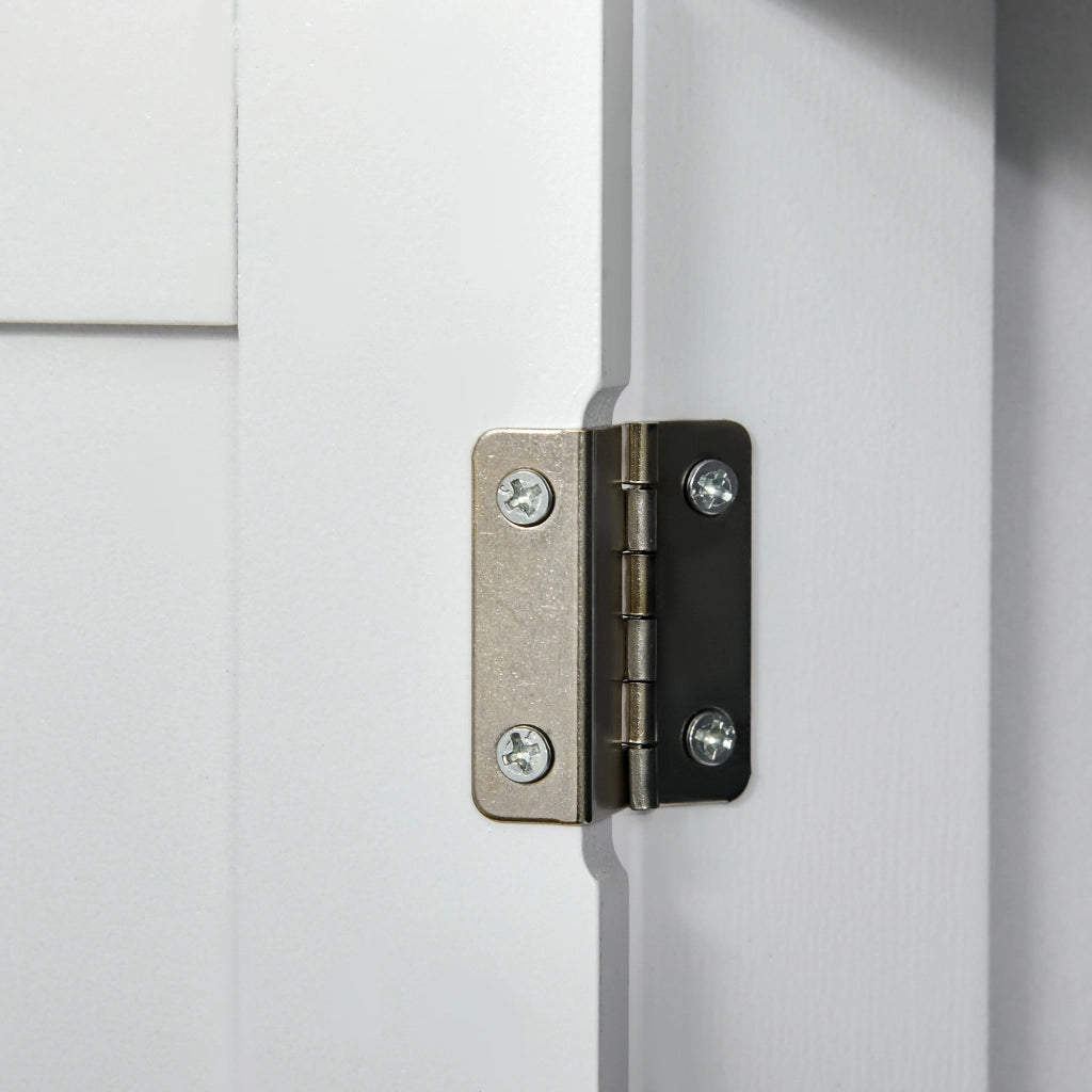 Mobile Bagno con Ante e Cassetti ¨C Zephmum ¨C Bianco Legno 60x30x75 cm