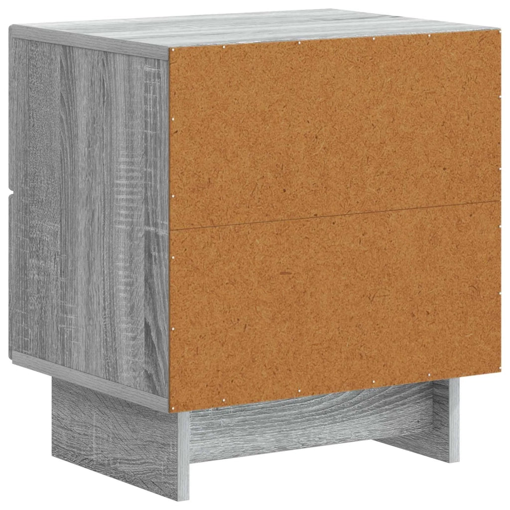 Armadio da Notte con cassetto Grigio Sonoma 43 x 34,5 x 47,5 cm 893847