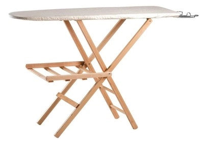 ASSI ASSE DA STIRO ECO PIANO IN LEGNO DI ABETE 117x35