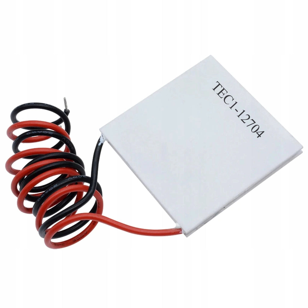 Ogniwo Peltier TEC1-12704 40x40mm – Raffreddamento e Riscaldamento | 61W, 12V, 4A