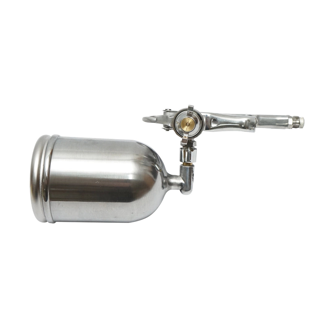 Pistola a spruzzo per verniciatura ad aria compressa 400ml, consumo d’aria 3-8 CFM, ugello 1.5mm, pressione max. 3.5 bar – Crownman