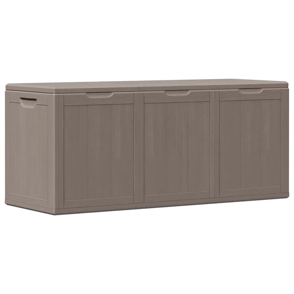 Baule da Giardino 270 L Marrone Aspetto legno in PP CFW4888868