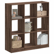 Libreria Rovere Marrone 102x32x108 cm in Legno Multistrato 3307843