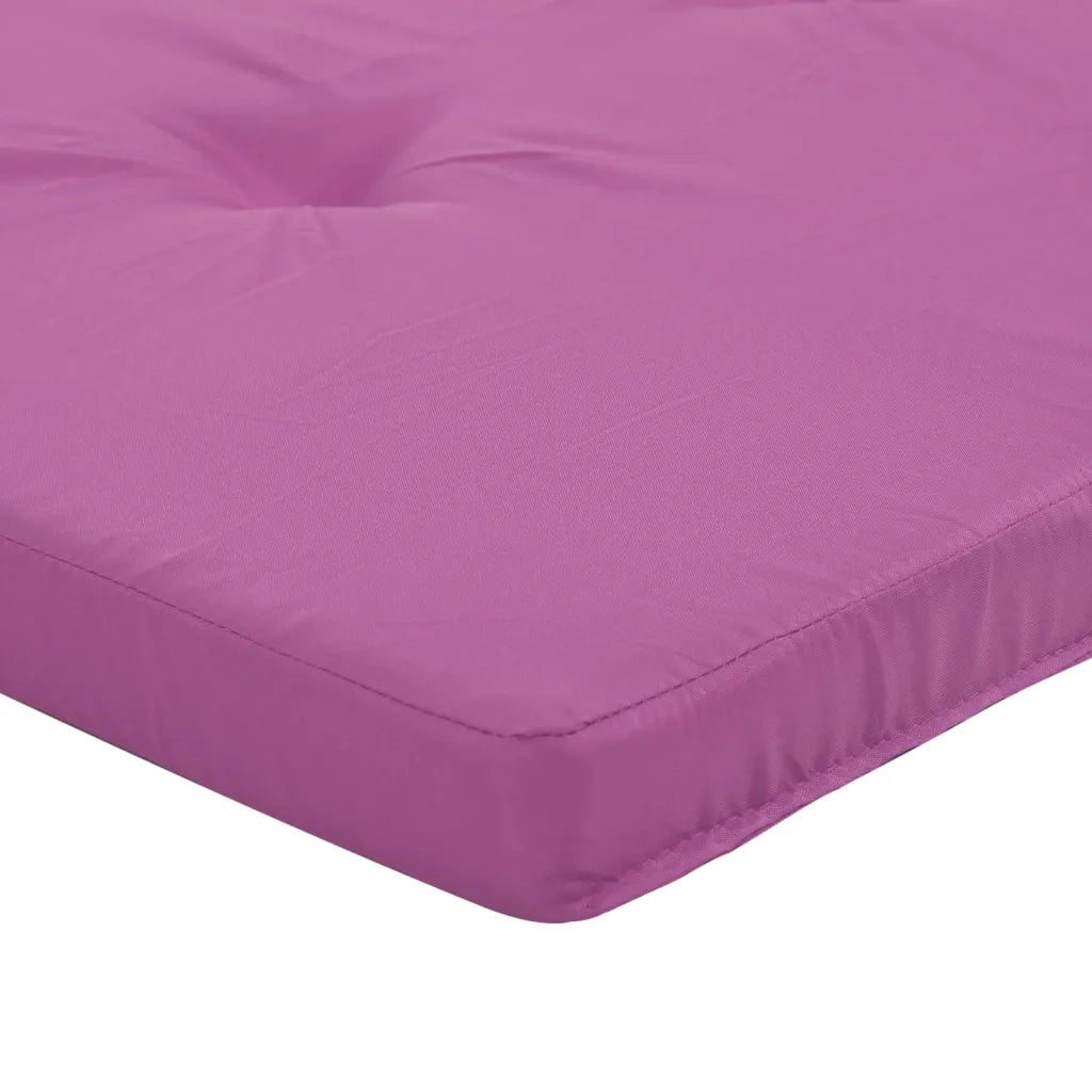 Cuscini per Sedia a Sdraio 2 pz Rosa in Tessuto Oxford 362004