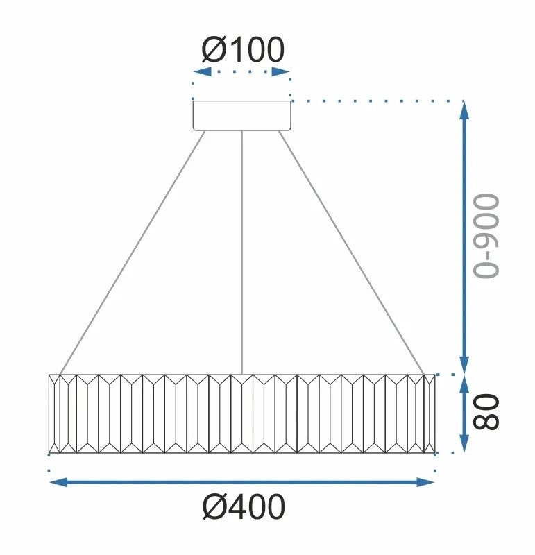 Lampada Da Soffitto Led App982-cp