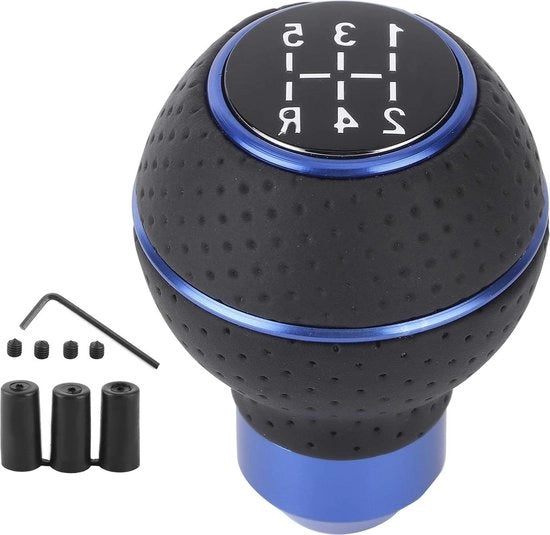Pompa di accensione universale per auto a mano - Pelle in pelle - Blu