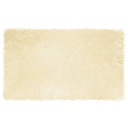 Tappeto in finta TAFALLA | Tappeto del soggiorno Crema 100 x 200 cm Poliestere