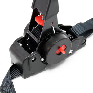 Cinghia di ancoraggio a cricchetto 4 cinghie di fissaggio 100 daN 0,2 m 1,8 m PES