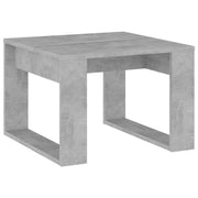 Tavolino da salotto | Tavolino da caff¨¨ | Tavolino da Soggiorno Servizio Grigio Cemento 50x50x35 cm in Truciolato