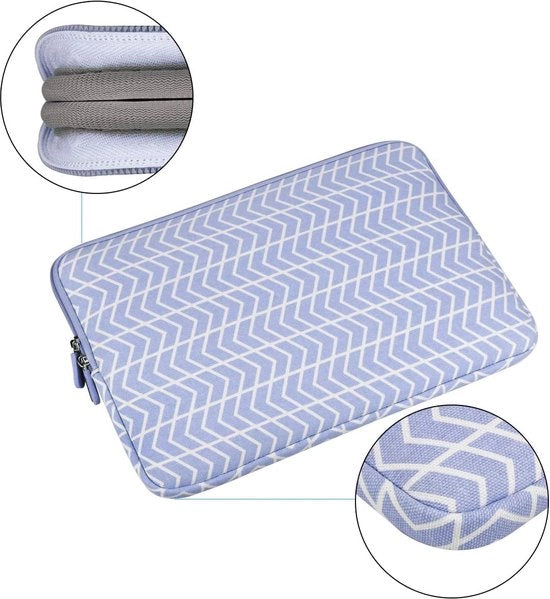 Portatile 15,6 pollici, Tasca per Tablet in Tessuto, Trolley con Protezione Luminosa e Impermeabile in Neoprene per Portatile