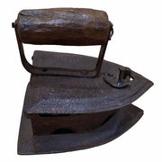 Piastra in ferro artigianale 18x12x20h cm