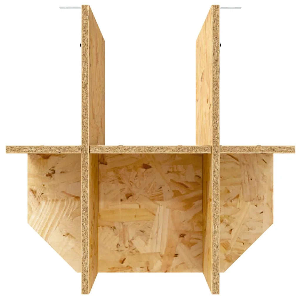 Base per Terrario con lo scaffale Marrone 40 x 40 x 50 cm OSB CFW2111323