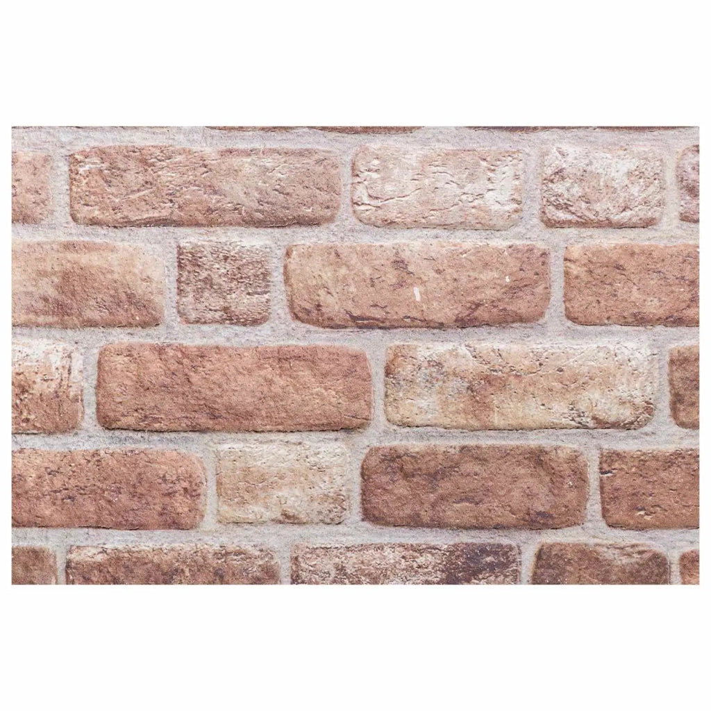 Pannelli da parete 10 pz Marrone 100 x 50 cm Schiuma EPS CFW1179099
