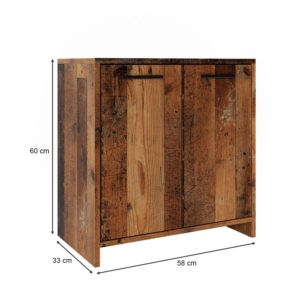 Vicco Mobile sottolavabo per bagno Rovere rustico 58 x 60 cm